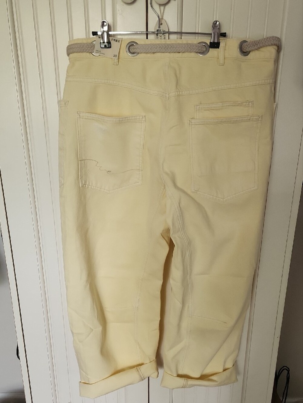 🍋 We The Free Moxie Barrel Jeans - Lemon Icing - Picture 9 of 13
